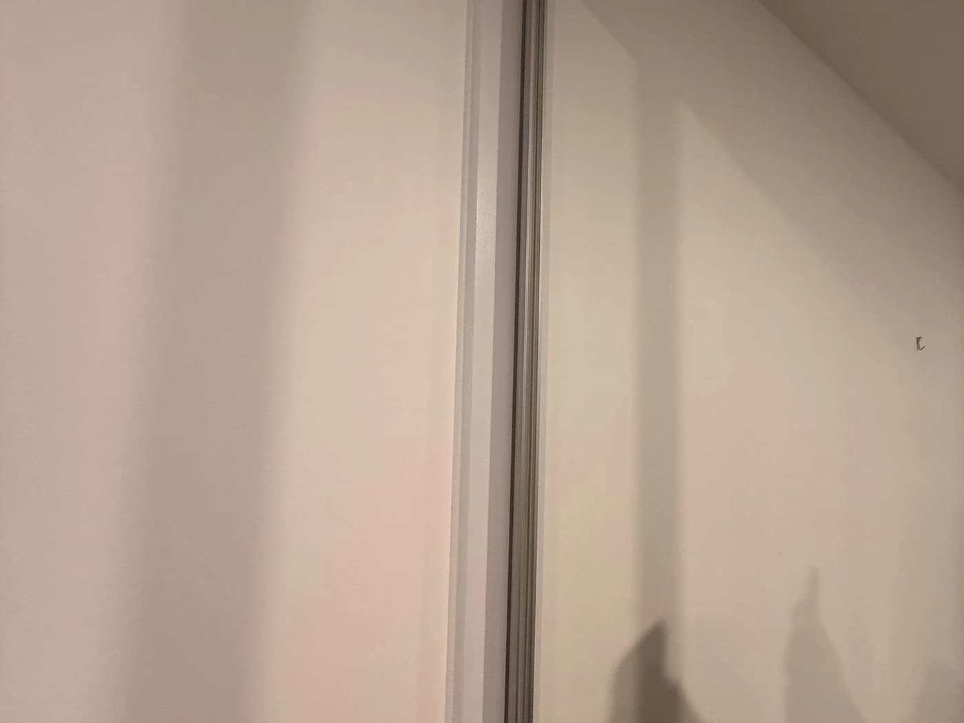 Wardrobe Track Repair: after
